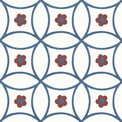 moroccan cement tiles 2461 - 9 pieces